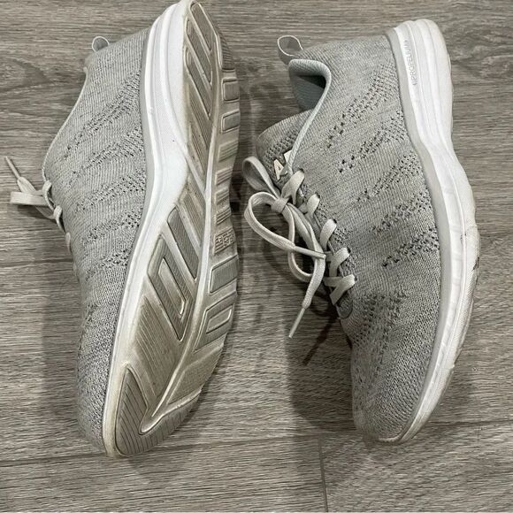 APL Techloom Pro W Women Grey White Size 9 - Picture 2 of 7